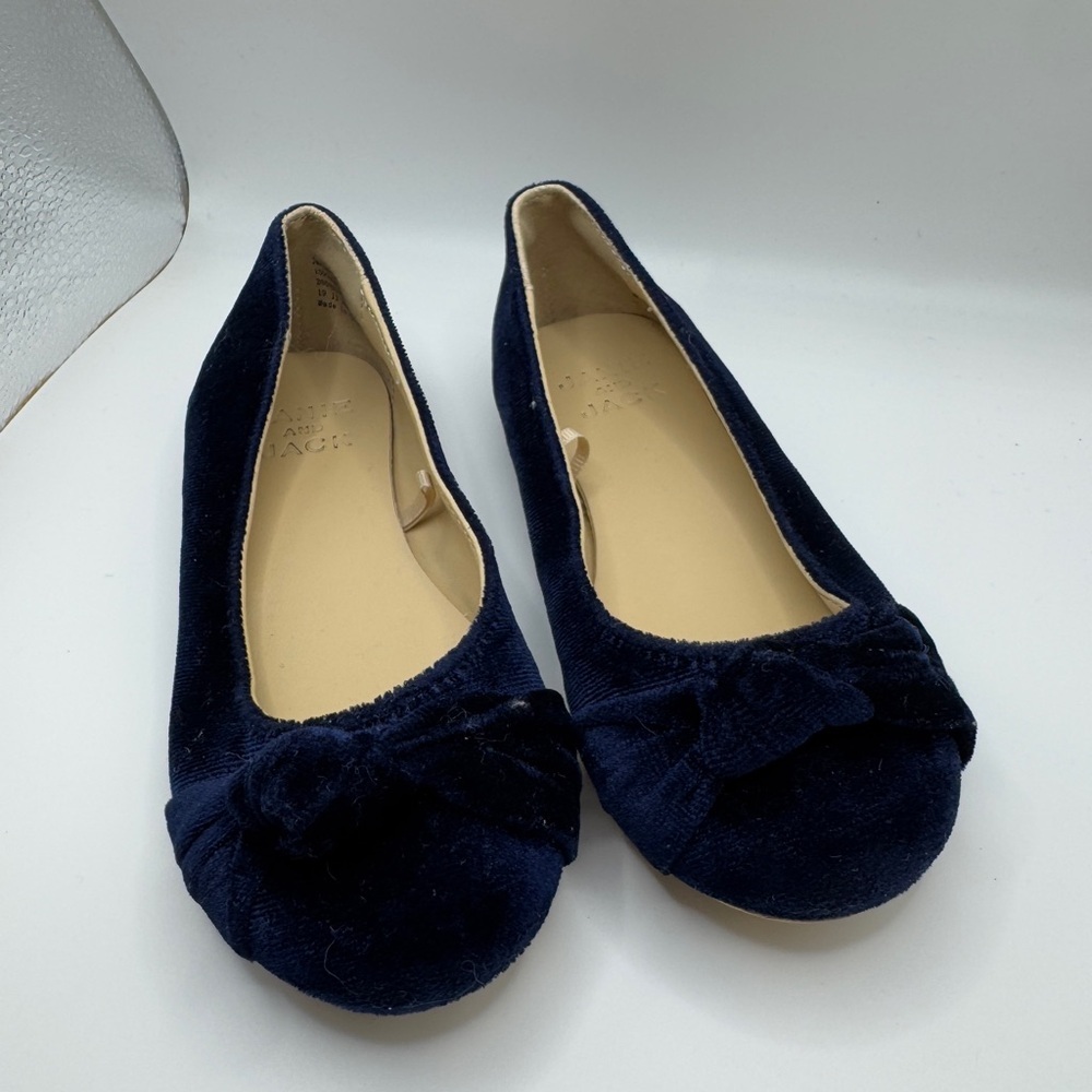 Janie and Jack Navy Dress Shoes for Kids